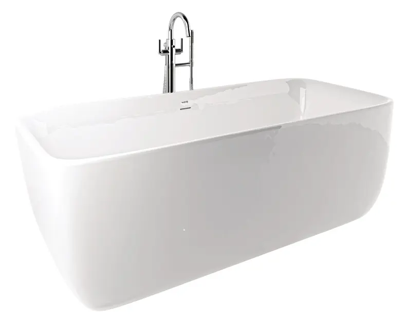 Kludi Elin - Voľne stojaca vaňa, 180x80 cm, lesklá biela 52BF0343