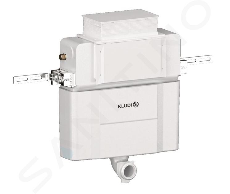 Kludi Unifix - Podomítková splachovací nádrž, stavební výška 82 cm 79105