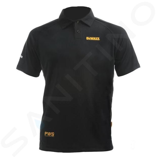 DeWALT - Polo hommes Rutland Performance, taille M, noir 48908/M