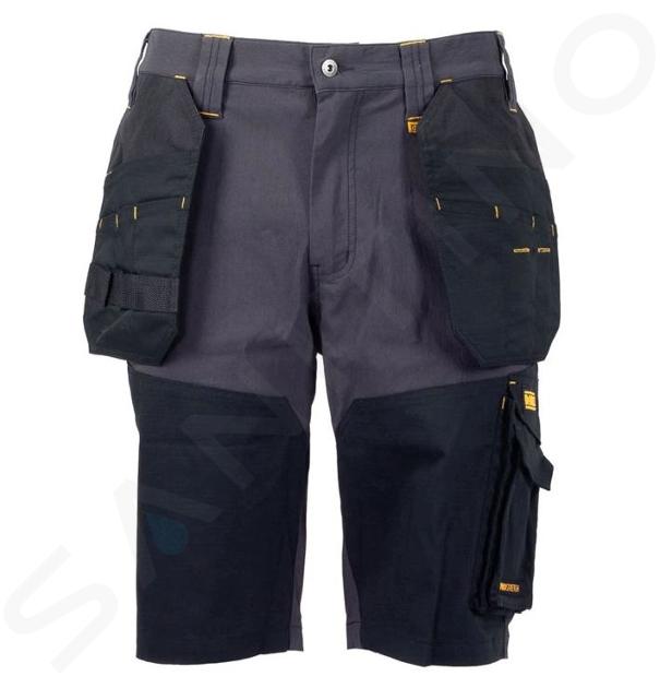 DeWALT - Short homme Hamden Stretch, taille 54, gris/noir 48917/54