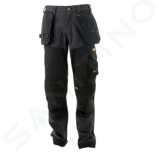 DeWALT - Pantalon de travail Memphis Pro-Stretch pour hommes, taille 50, gris/noir 48920/50