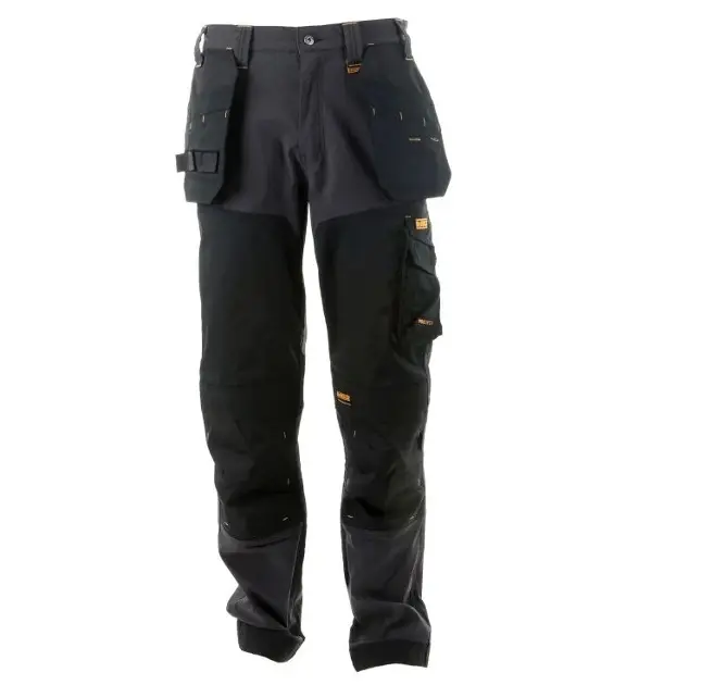 DeWALT - Heren werkbroek Memphis Pro-Stretch, maat 54, grijs/zwart 48920/54