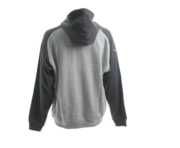 Levně DeWALT - Pánská mikina Cyclone Hooded, s kapucí, velikost XL, šedá DEW49320/XL