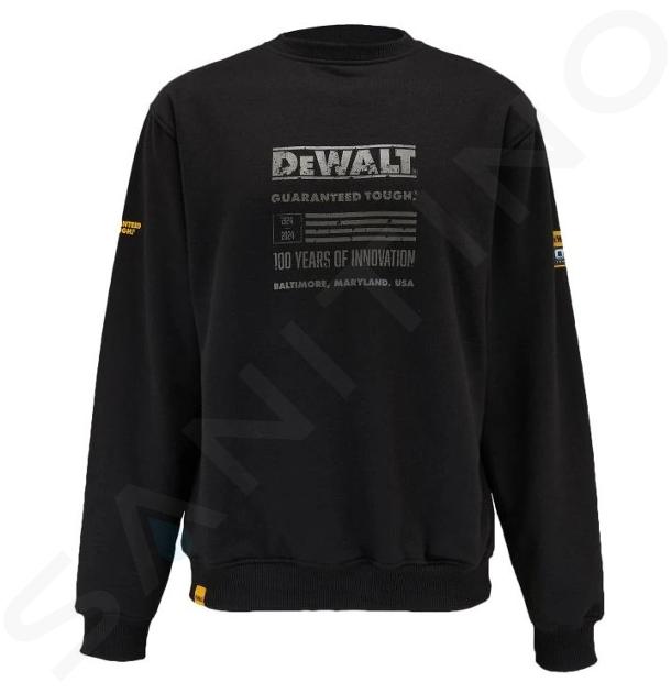 DeWALT - Pánska mikina, limitovaná edícia, veľkosť M, čierna DEW49878/M