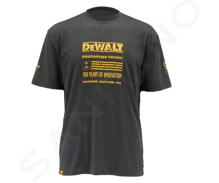 DeWALT - Pánske tričko, limitovaná edícia, veľkosť M, sivá DEW50006/M