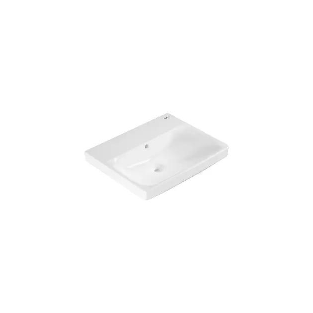 Levně Grohe Euro Ceramic - Umyvadlo 55x44 cm, s přepadem, bez otvoru pro baterii, alpská bílá 102432SH00