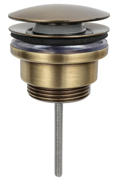 Levně Sapho - Umyvadlová výpusť, Click-Clack, bronz CV1110BR
