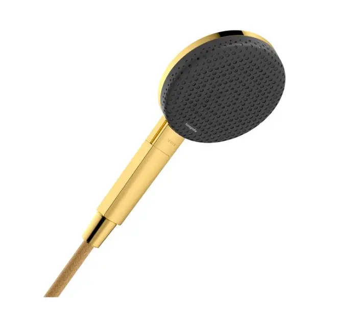 Hansgrohe Raindance Alive Select S - Duschhuvud, 3 strålar, polerad guldfinish 24500990