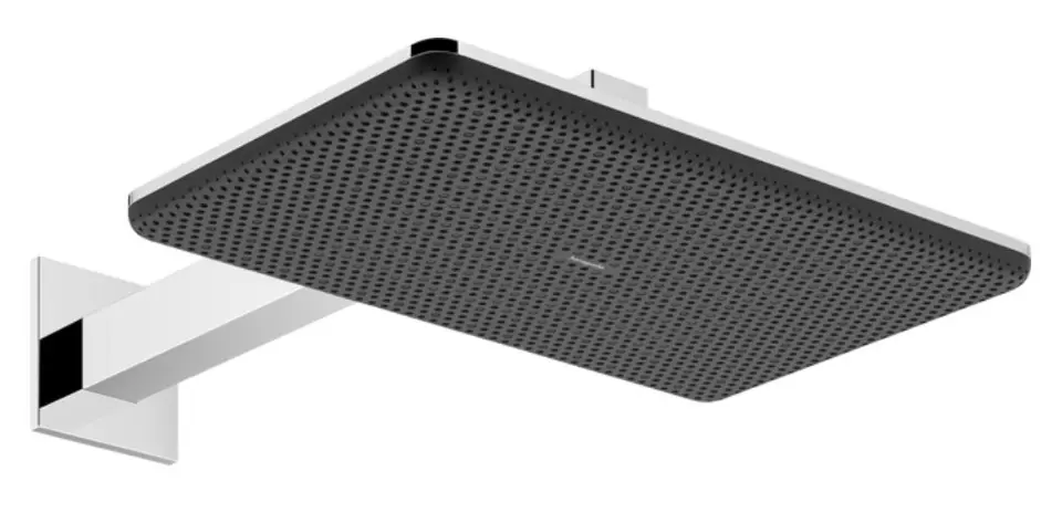 Levně Hansgrohe Raindance Alive Q - Hlavová sprcha, 21x34 cm, 2 proudy, EcoSmart, chrom 24551000
