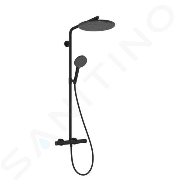 Hansgrohe Raindance Alive S Puro - Doucheset met thermostaat, 21x34 cm, 3 stralen, EcoSmart, matzwart 24593670