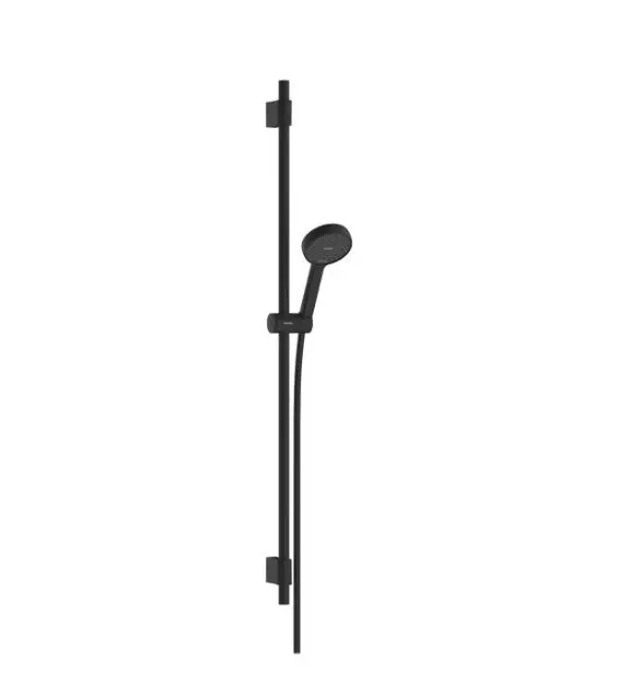 Levně Hansgrohe Activera Select S - Set sprchové hlavice, tyče a hadice, 2 proudy, EcoSmart, matná černá 28050670