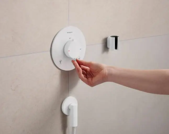 Hansgrohe FixFit Fine S - Seinäteline, mattavalkoinen 28882700 ...