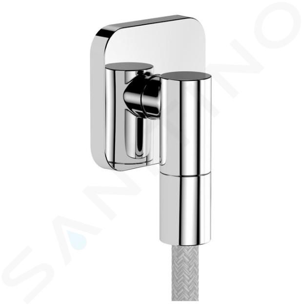 Hansgrohe FixFit Fine Q - Coude mural, chrome 28884000