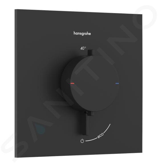 Hansgrohe Ecostat Comfort E - Mitigeur thermostatique encastré, noir mat 33710670