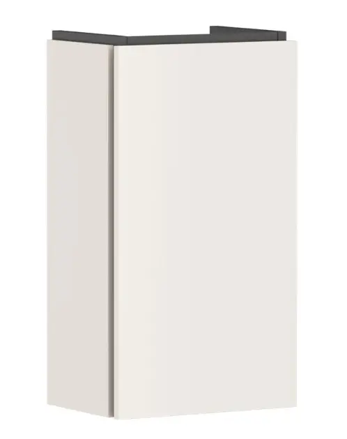 Hansgrohe Xilesa E - Szafka pod umywalkę, 62x34x24 cm, 1 drzwi, zawiasy po lewej stronie, beżowy mat 54243780