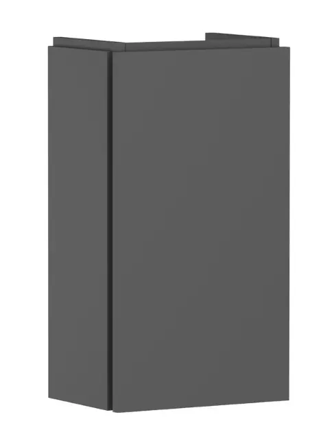 Hansgrohe Xilesa E - Umyvadlová skříňka, 62x34x24 cm, 1 dvířka, panty vpravo, matná šedá 54244760