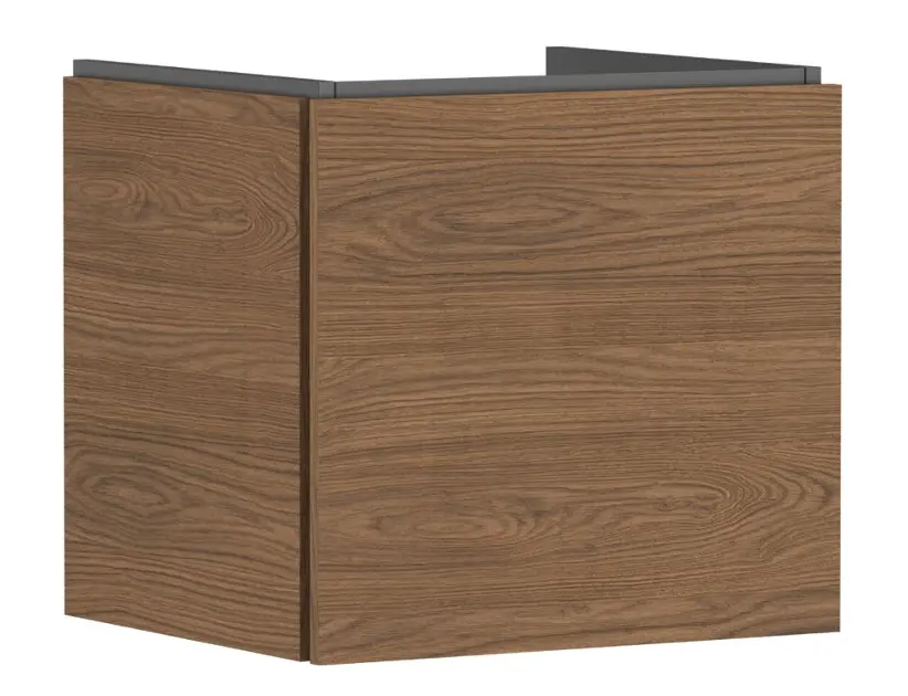 Levně Hansgrohe Xilesa E - Umyvadlová skříňka, 50x53x47 cm, 1 zásuvka, kašmírový dub 54251550