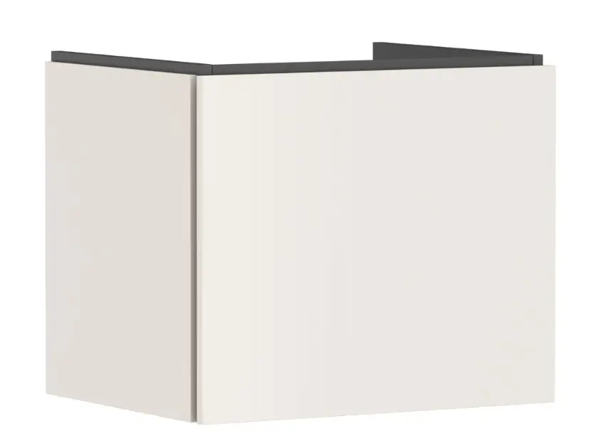 Hansgrohe Xilesa E - Håndvaskskab, 50x58x47 cm, 1 skuffe, mat beige 54253780