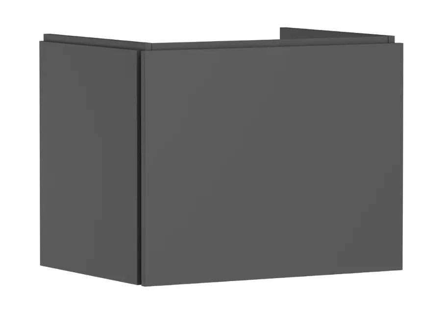 Levně Hansgrohe Xilesa E - Umyvadlová skříňka, 50x63x47 cm, 1 zásuvka, matná šedá 54255760
