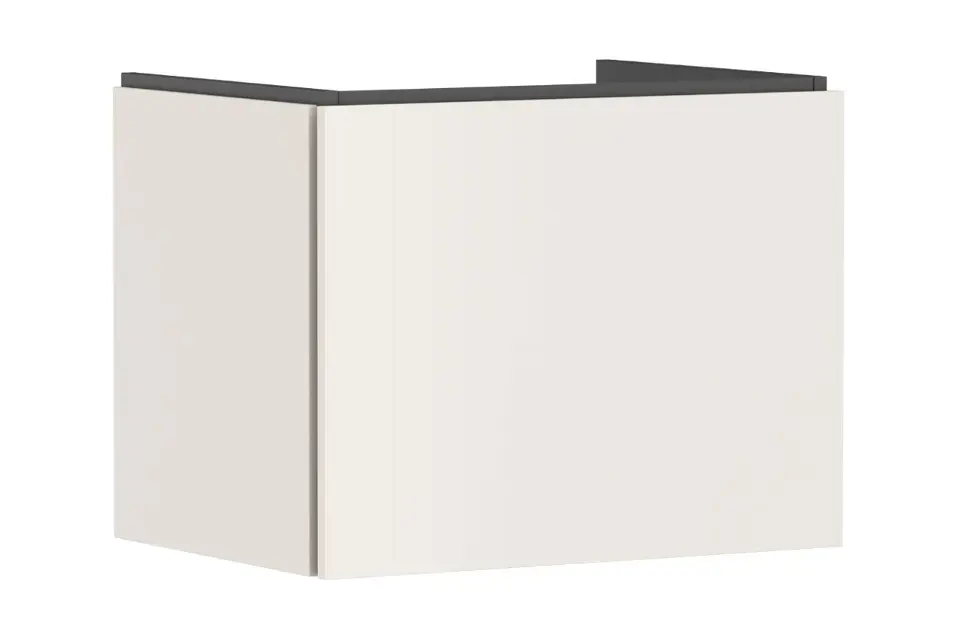 Levně Hansgrohe Xilesa E - Umyvadlová skříňka, 50x63x47 cm, 1 zásuvka, matná béžová 54255780