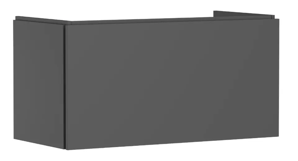 Levně Hansgrohe Xilesa E - Umyvadlová skříňka, 50x98x47 cm, 1 zásuvka, matná šedá 54261760