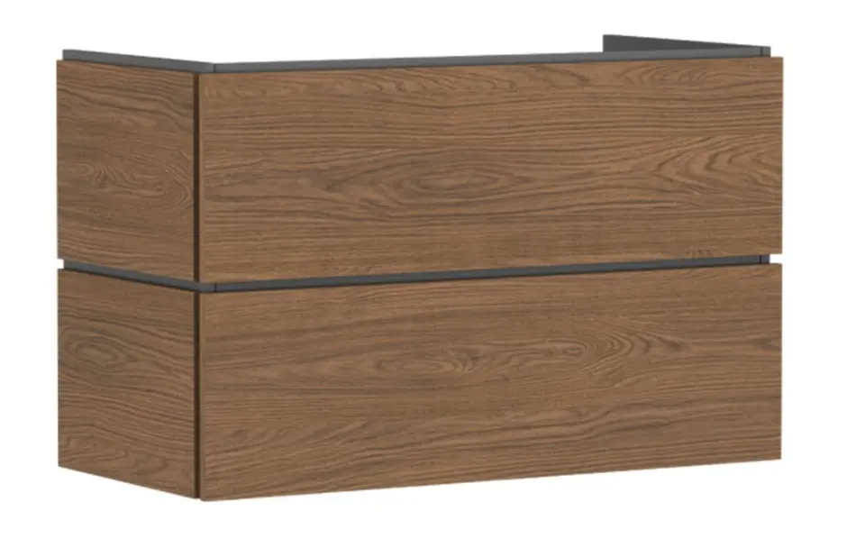 Hansgrohe Xilesa E - Waschbeckenunterschrank, 62x98x47 cm, 2 Schubladen, Eiche Kaschmir 54262550
