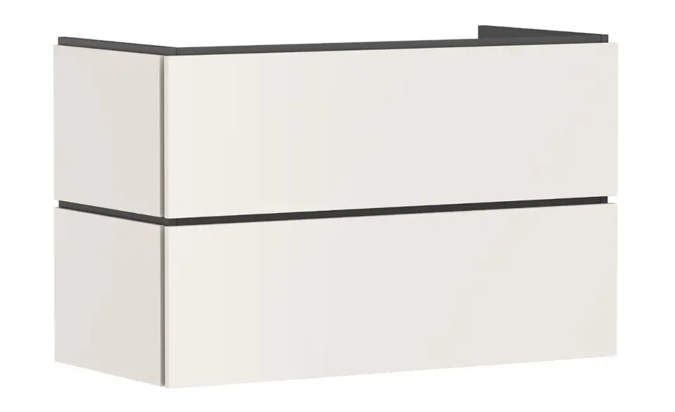 Levně Hansgrohe Xilesa E - Umyvadlová skříňka, 62x98x47 cm, 2 zásuvky, matná béžová 54262780