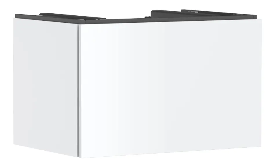 Levně Hansgrohe Xilesa E - Umyvadlová skříňka, 50x78x55 cm, 1 zásuvka, matná bílá 54265700