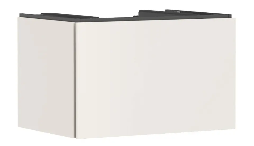 Levně Hansgrohe Xilesa E - Umyvadlová skříňka, 50x78x55 cm, 1 zásuvka, matná béžová 54265780