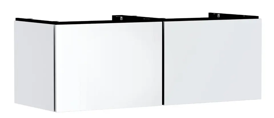 Levně Hansgrohe Xilesa E - Umyvadlová skříňka, 50x138x55 cm, 2 zásuvky, matná bílá 54268700