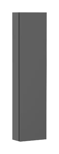 Levně Hansgrohe Xilesa E - Vysoká skříňka, 40x165x20 cm, 1 dvířka, panty vpravo, matná šedá 54286760