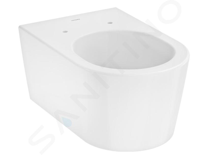 Hansgrohe EluPura S - Hangend toilet, AquaHelix Flush, Rimless, EcoSmart, wit 60343450