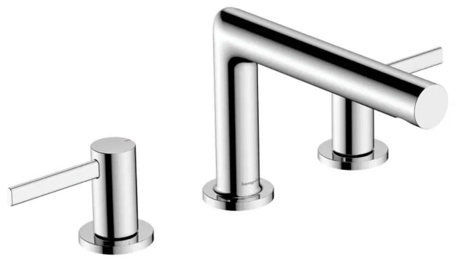 Levně Hansgrohe Zesis S - Umyvadlová baterie s výpustí, 3-otvorová instalace, EcoSmart+, chrom 74733000