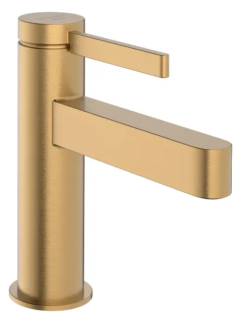 Levně Hansgrohe Finoris - Umyvadlový ventil, pro studenou vodu, EcoSmart, kartáčovaný bronz 76013140