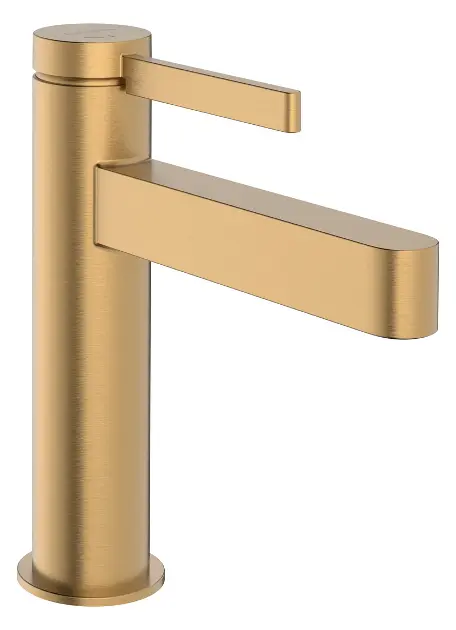 Levně Hansgrohe Finoris - Umyvadlová baterie, s výpustí Push-Open, CoolStart, EcoSmart, kartáčovaný bronz 76024140