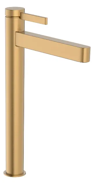 Levně Hansgrohe Finoris - Umyvadlová baterie, s výpustí Push-Open, CoolStart, EcoSmart, kartáčovaný bronz 76072140