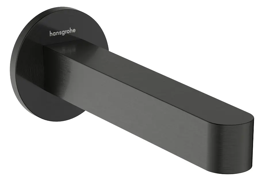 Levně Hansgrohe Finoris - Vanová vpusť, kartáčovaný černý chrom 76410340