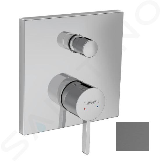 Hansgrohe Finoris - Mischer unter Putz, für 2 Verbraucher, chrom schwarz gebürstet 76415340