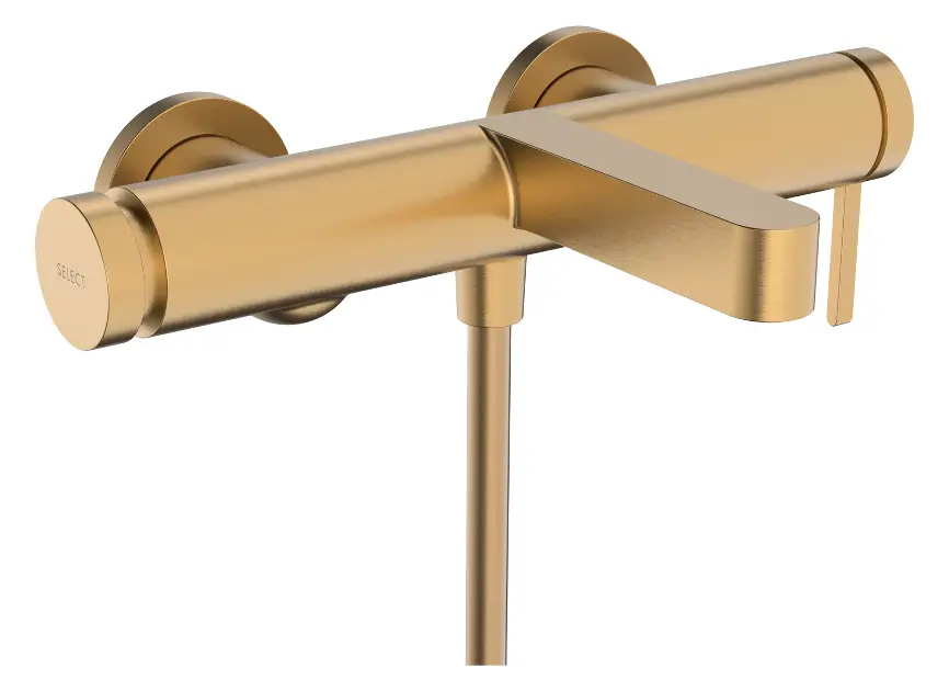 Levně Hansgrohe Finoris - Vanová baterie, kartáčovaný bronz 76420140