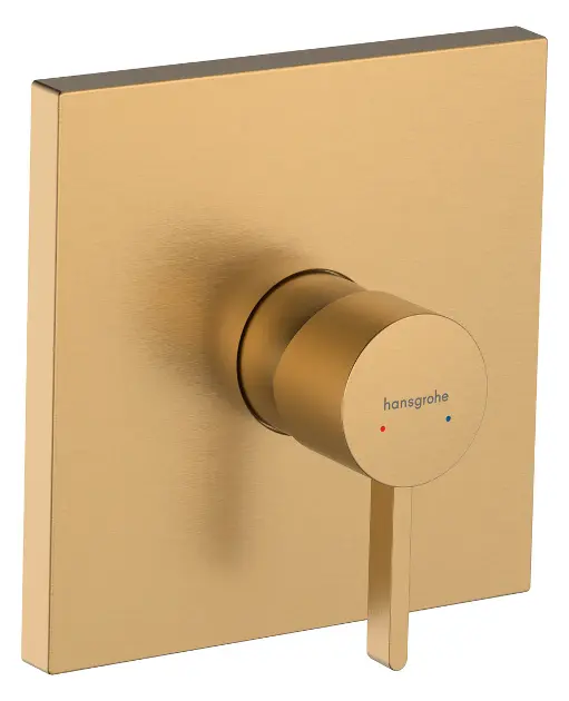 Levně Hansgrohe Finoris - Sprchová baterie pod omítku, kartáčovaný bronz 76615140