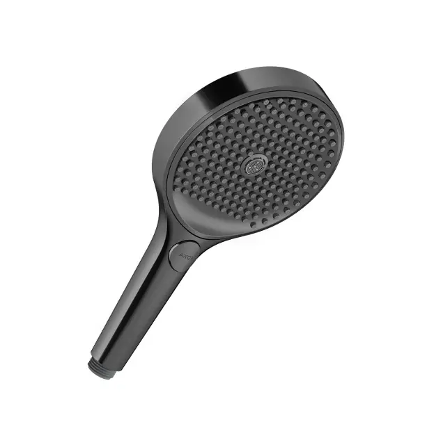 Axor ShowerSolutions - Soffione doccia, 3 getti, EcoSmart, cromo nero spazzolato 39773340
