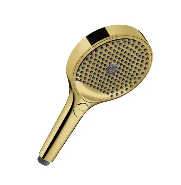 Axor ShowerSolutions - Soffione doccia, 3 getti, EcoSmart, effetto oro lucido 39773990