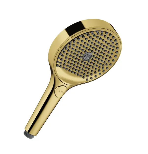 Axor ShowerSolutions - Soffione doccia, 3 getti, EcoSmart+, effetto oro lucido 39774990