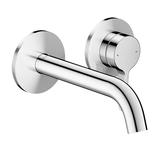 Axor One - Umyvadlová baterie pod omítku, s výpustí, 2-otvorová instalace, EcoSmart, chrom 48170000