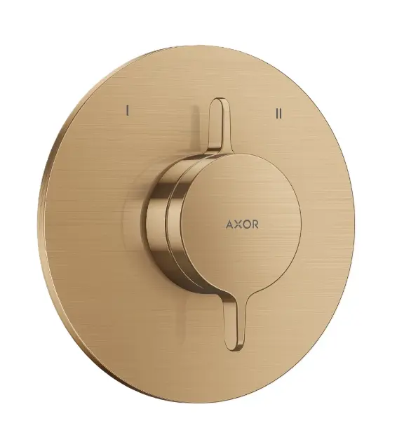 Axor One - Unterputzarmatur, für 2 Verbraucher, Bronze gebürstet 48415140