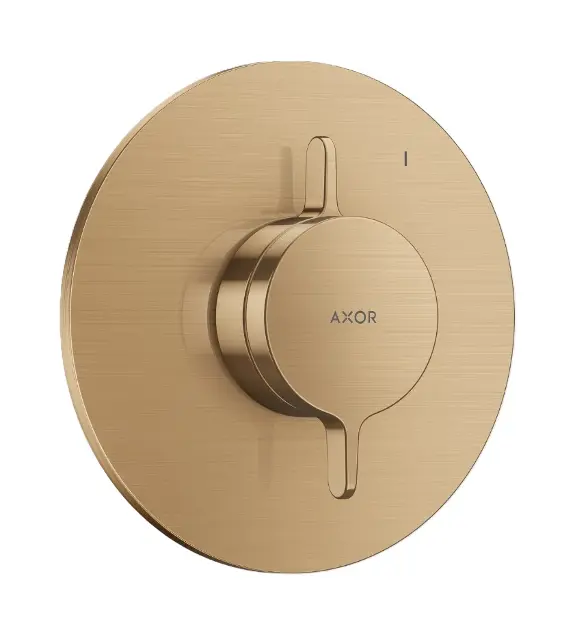 Levně Axor One - Sprchová baterie pod omítku, kartáčovaný bronz 48615140