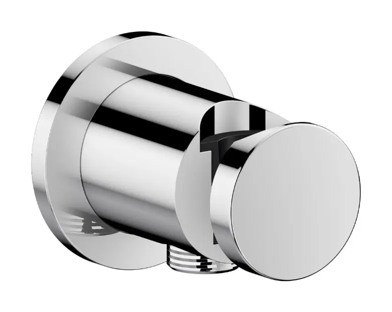 Axor One - Wandanschlussbogen mit Halterung, Chrom 48780000