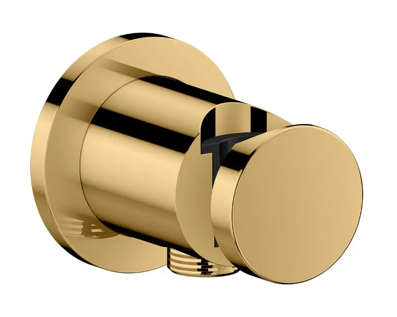 Axor One - Wandwinkel mit Halterung, polierte Goldoptik 48780990