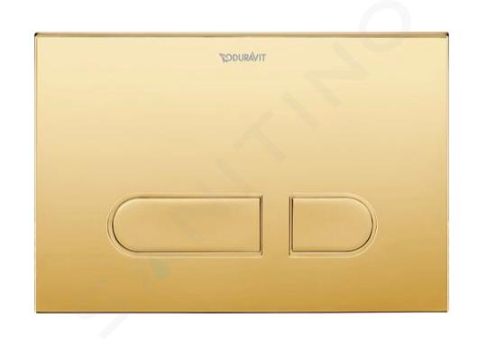 Duravit DuraSystem - Ovládanie splachovania, zlatá WD5001341001