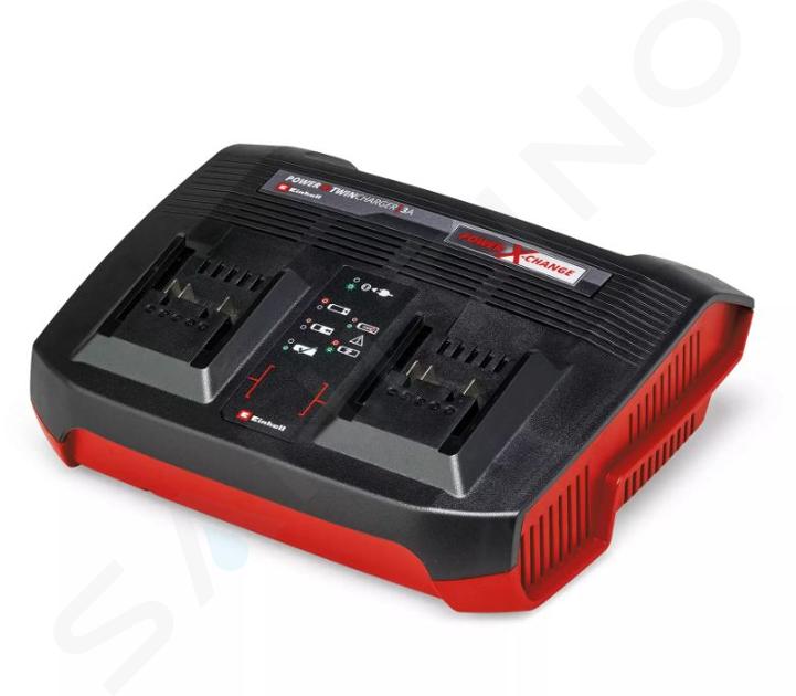 Einhell - Încărcător 3A Power X-Twincharger  pentru baterii de 18 V 4512069
